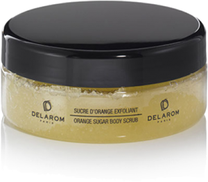 Orangenzucker-Peeling