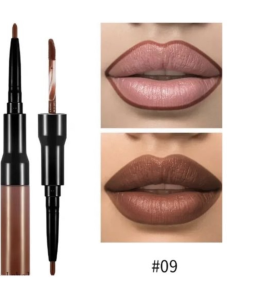 2-in-1 Lip Liner & Liquid Lipstick